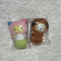 サンリオ ちびっとも ウサハナ&ポチャッコ セット売り