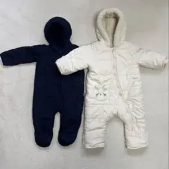 アカチャンホンポ　baby Gap アウター　ロンパース　60-70 ダウン