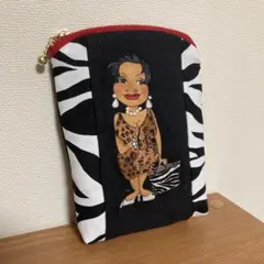 ロラライハリス ファスナーポーチ ハンドメイド あ - メルカリ