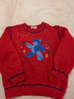 MIKI HOUSE キッズ トレーナー 110cm レッド