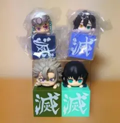 鬼滅の刃 ひっかけフィギュア 伊黒小芭内 石を持つ時透無一郎 - メルカリ