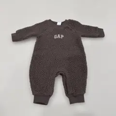 GAPロゴ ボアカバーオール ロンパース 50cm