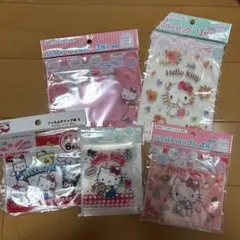 サンリオ CanDo ダイソー ジッパーバック ハローキティ 5点セット！
