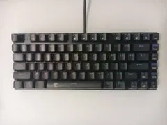 e元素 Z-88 赤軸 RGB メカニカルキーボード 箱付のサムネイル