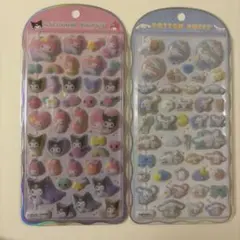 サンリオ　コットンパフィーシール マイメロクロミ シナモン　セット