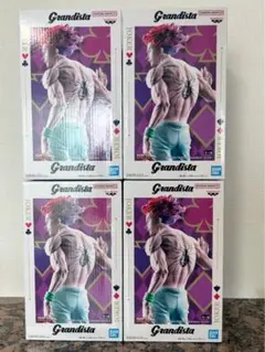 HUNTER x HUNTER ヒソカ Grandista フィギュア 4体