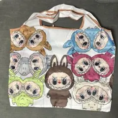 感謝セール LABUBUエコバッグ 折りたたみバッグ ラブブショッピングバッグ