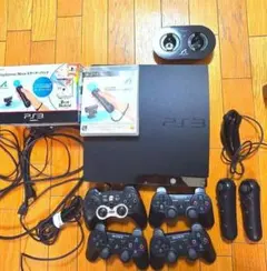 PlayStation 3 本体(箱無し) + コントローラー4個 + おまけ