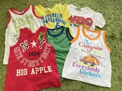 夏子供服６点セット　男の子　120サイズ　トップスまとめ売り