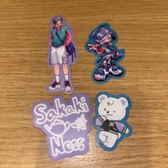 榊ネス 3SKM College 缶入りステッカーセットにじさんじ