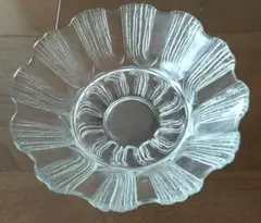 【新品!】ガラス製　大鉢(直径約23cm)(曽我ガラス製)