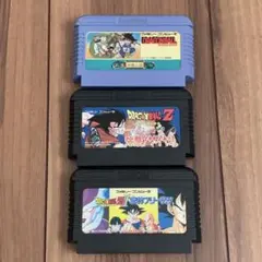 ファミコンソフト　ドラゴンボール3本セット　まとめ売り