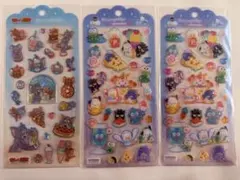 【匿名配送】ドロップジュエリーシール3枚　トムジェリ&HAPIDANBUI