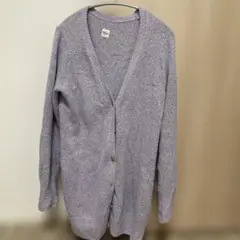 ロンハーマン　カーディガン　もこもこ　紫　パープル　ラベンダー