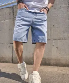 デニムショートパンツ