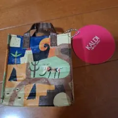 新品*KALDI エコバッグ伝説柄　ミニミニミニクランチ　コーヒー味