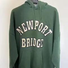 koé グリーン NEWPORT BRIDGE パーカー XL