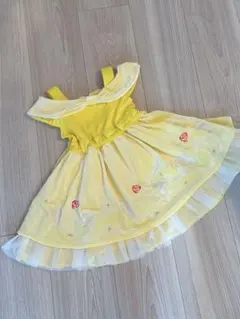 アプレレクール 美女と野獣　ベル　ワンピース　90 なりきり　ディズニー　ドレス