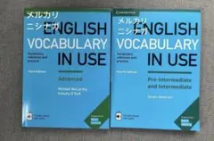 English Vocabulary in Use 2冊セット