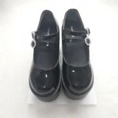 廃盤品♡Avail アベイル ビジュー付き厚底ローファー 地雷系 量産型 ヲタ活