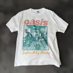 新品！本物　オアシス オフィシャル Tシャツ Definitely Mのサムネイル