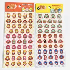 初音ミク ダイナー クリアシール 2個 ボーカロイド ボカロ VOCALOID