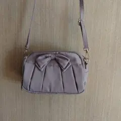 しまみさ　ショルダーバッグ　ベージュ