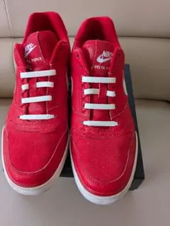 【値下げ！します！】Nike Delta Force 赤 スニーカー
