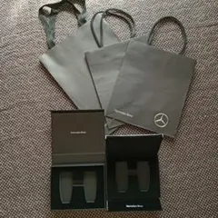 【Mercedes-Benz】メルセデスベンツ　キー保管ケース✖2ショッパー✖3のサムネイル