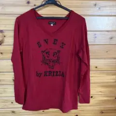 EVEX by KRIZIA レッド ニット 42