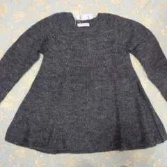 SENSE OF PLACE グレー 長袖ニット FREE　新品