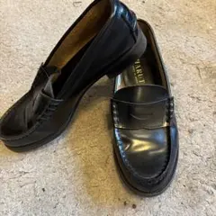 本革⭐︎美品⭐︎23.5EE HARUTA ブラック ローファー