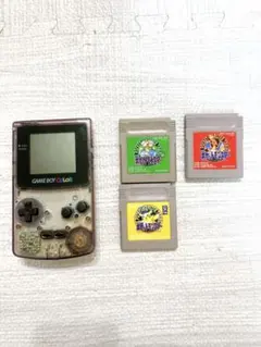ゲームボーイカラー ポケモンソフト3本セット 緑　赤 黄