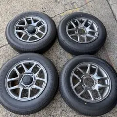 新車外し！スズキ ジムニー純正ホイール　175/80R16タイヤ４本セットのサムネイル