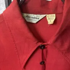 [70s] don robles ヴィンテージ レーヨンシャツ Lサイズ