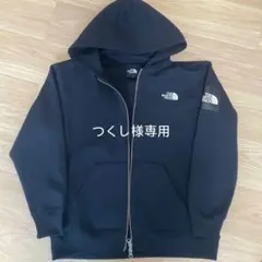 THE NORTH FACE フルジップ パーカー 裏起毛　M ブラック　黒