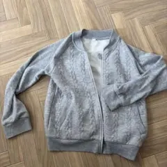 キッズジップアップブルゾン130cmのサムネイル