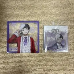 Dr.STONE あさぎりゲン　コースター　アクリルキーホルダー