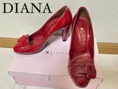 極美品 DIANA ポインテッドトゥ エナメル パンプス レッドソール 22.5 2025年最新】diana レッドソール エナメルパンプスの人気