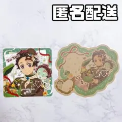 鬼滅の刃 バレンタイン＆ホワイトデー 特典 コースター メッセージシール 炭治郎