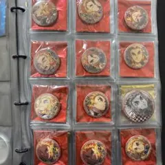 鬼滅の刃 無限列車編 絵巻カフェ 缶バッジ 煉獄杏寿郎　ufotable