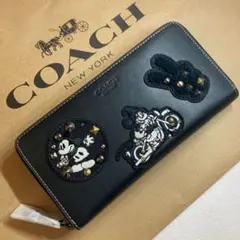 COACH 長財布 ミッキーマウスF59340 レディース　アウトレット