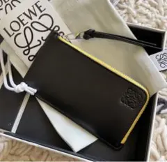 極美品 現行✨ロエベ ノット フラグメントケース ブラック レザー バイカラー 楽天市場】LOEWE ロエベ フラグメントケース KNOT COIN