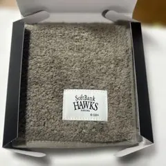 SoftBank Hawks タオルハンカチ グレー ギフトボックス入り