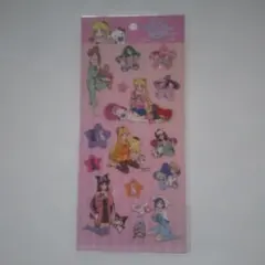 セーラームーン サンリオコラボ クリアシール 月野うさぎ キティ