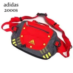 美品 00s アディダス ボディバッグ ウエストポーチ レトロ 廃盤品