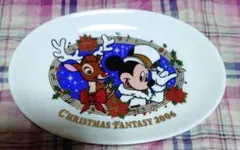 ミッキー　ディズニーランド　スーベニアプレート　クリスマス2006のサムネイル