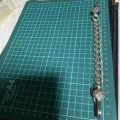 S925 ファンシーチェーン ブレスレット バッファローニッケル 1936 