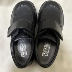 ⭐︎値下げ⭐︎ブラックフォーマルシューズ（マジックテープ付き）　17センチ