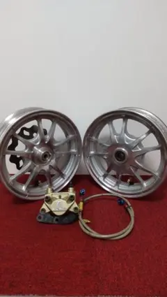 「梱包済速攻発送出来ます」アドレスv125GノーマルホイールF / Rセット！ 梱包済速攻発送出来ます」アドレスv125GノーマルホイールF / R